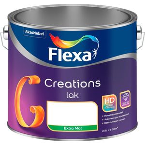 Flexa - Creations Lak Extra Mat - Authentic Grey - Creations - 0.75 Liter