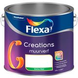 Flexa Creations Muurverf - Extra Mat - Authentic Grey - Grijs - 2,5 liter