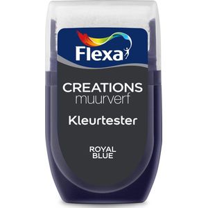 Flexa Creations Muurverf Tester Royal Blue 30ml 1 Stuk - Muurverf