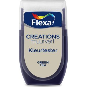 Flexa Creations Muurverf Tester Green Tea 30ml 1 Stuk - Muurverf - Verfwinkel is tot 50% goedkoper