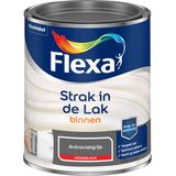 Flexa Strak In De Lak Hoogglans Antracietgrijs 750ml