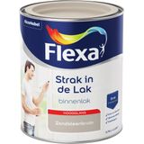 Flexa Strak in de Lak - Watergedragen - Hoogglans - zandsteenbruin - 0,75 liter