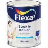 Flexa Strak In De Lak Zijdeglans Kleigroen 750ml