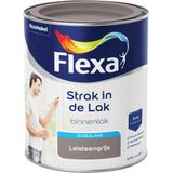 Flexa Strak In De Lak Zijdeglans Leisteengrijs 750ml