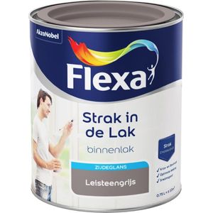 Flexa Strak In De Lak Zijdeglans Leisteengrijs 750ml