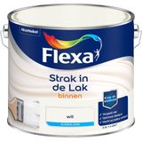 Flexa Strak In De Lak Zijdeglans Wit 2,5l