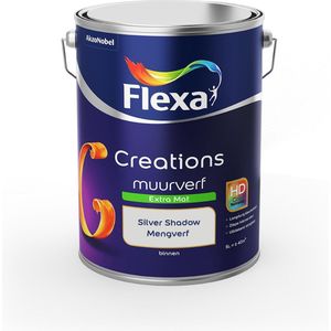 Flexa Creations - Muurverf Extra Mat - Silver Shadow - 5 liter