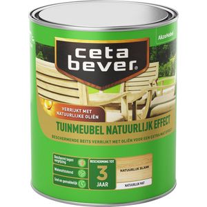 Cetabever - Tuinmeubelbeits Natuurlijk Effect - Natuurlijk Blank - 750 ML