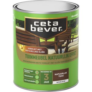 Cetabever - Tuinmeubelbeits Natuurlijk Effect - Natuurlijk Teak - 750 ML