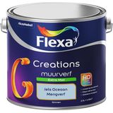Flexa Creations - Muurverf Extra Mat - Iets Oceaan - 2,5 liter
