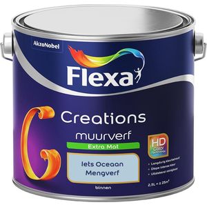 Flexa Creations - Muurverf Extra Mat - Iets Oceaan - 2,5 liter