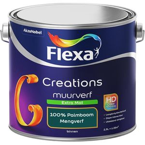 Flexa Creations - Muurverf Extra Mat - 100% Palmboom - 2,5 liter