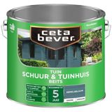 CetaBever Schuur & Tuinhuis Beits - Zijdeglans - Hemelsblauw - 2,5 liter