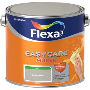 Flexa - Easycare Muren Muurverf - Saliegroen - 2.5 L