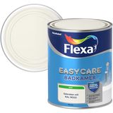 Flexa Easycare - Muurverf Mat - Badkamer - Gebroken Wit / RAL 9010 - 1 liter