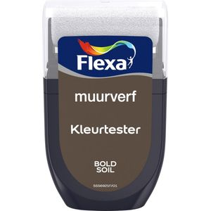 Flexa Muurverf - Kleurtester - Kleur van het jaar 2021 - Bold Soil - 30 ml