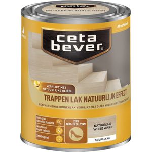 Cetabever Trappenlak Natuurlijk Effect Natuurlijk White Wash