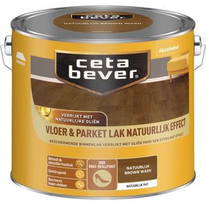 Cetabever Vloer & Parketlak Natuurlijk Effect Natuurlijk White Wash