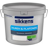 Sikkens Binnenmuurverf Mat Wit 10l