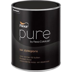 Flexa Pure Lak Zijdeglans 1 liter Kleur - Aflakken - Waterbasis - Verfwinkel is tot 50% goedkoper