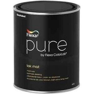 Flexa Pure Lak Mat - 1 Liter - Kleur | 8711113187473 | Verf | Lakverf Binnen