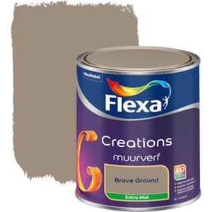 Flexa Creations - Muurverf - Extra Mat - Brave Ground - 1 Liter - Dekkend