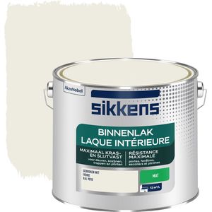 Sikkens Binnenlak Mat  9010 2,5 Liter