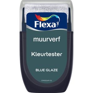 Flexa Muurverf Tester Blue Glaze 30ml | Verf testers