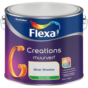 Flexa Creation Muurverf Silver Shadow Extra Mat 2,5l
