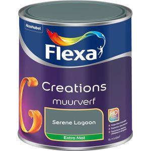 Flexa - Creations - Muurverf - Extra Mat - Serene Lagoon - 1l