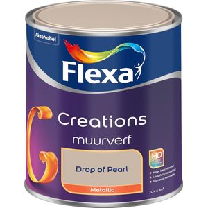 Flexa Creation Muurverf Metallics Drop Of Pearl 1l