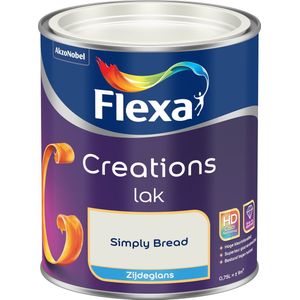Flexa - Creations Lak Zijdeglans - Simply Bread - Creations - 0.75 Liter
