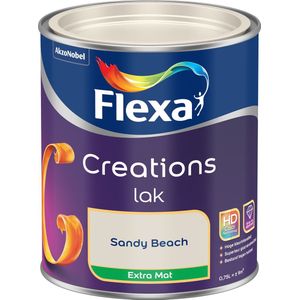 Flexa - Creations Lak Extra Mat - Sandy Beach - Creations - 0,75 Liter