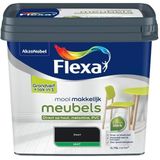 Flexa Lak Mooi Makkelijk Meubels Zwart Mat 750ml