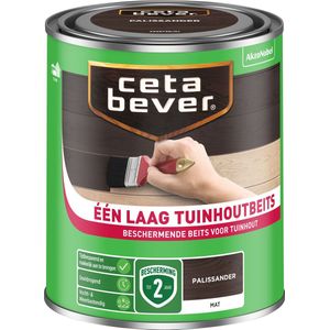 Cetabever Één laag Tuinhoutbeits - Licht Eiken | 8711113547499 | Verf