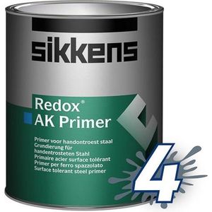 Sikkens Redox AK Primer 1 liter Kleur - Metaalverf - Verfwinkel is tot 50% goedkoper