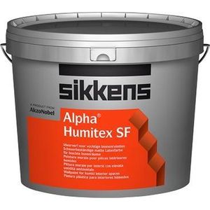 Sikkens Alpha Humitex SF | 5 Liter - Lichte kleur | Muurverf | Sikkens Muurverf | Muurverf binnen