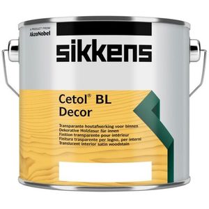Sikkens Cetol BL Decor Inhoud: 1 liter, Kleur: Blank | 8711115248509 | Verf