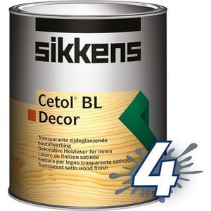 Sikkens Cetol BL Decor  1 LTR - Transparante kleur