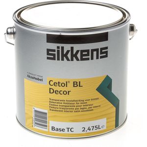 Sikkens Cetol BL Decor Inhoud: 2.5 liter, Kleur: Transparant | 8711115248523 | Verf