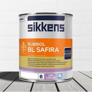 Sikkens - Rubbol BL Safira - Lakverf - Wit - Waterbasis - 1 Liter