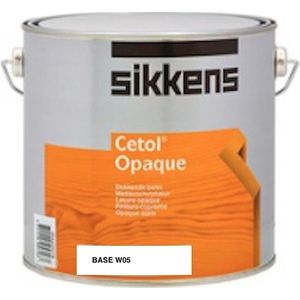 Sikkens Cetol BL Opaque Beits Wit 1L Watergedragen