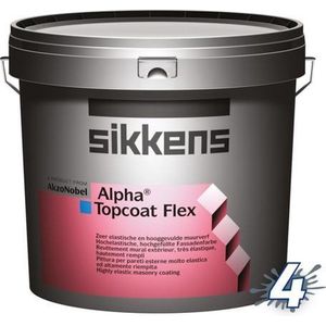 Sikkens Alpha Topcoat Flex 10 liter Wit