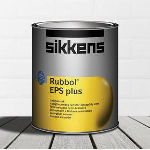 Sikkens Rubbol EPS | 2,5 Liter - Wit | Lakverf | Sigma Lak | Lakverf buiten | Houtverf | Houtverf buiten