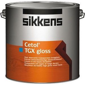 Sikkens Cetol TGX Gloss  2,5 LTR - Transparante kleur