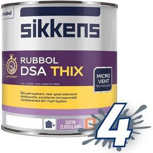 Sikkens Rubbol DSA Thix 1 liter Kleur - Schakel- & Systeemverf - Verfwinkel is tot 50% goedkoper