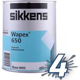 Sikkens - Wapex 650 - Vloercoating - Wit - Watergedragen
