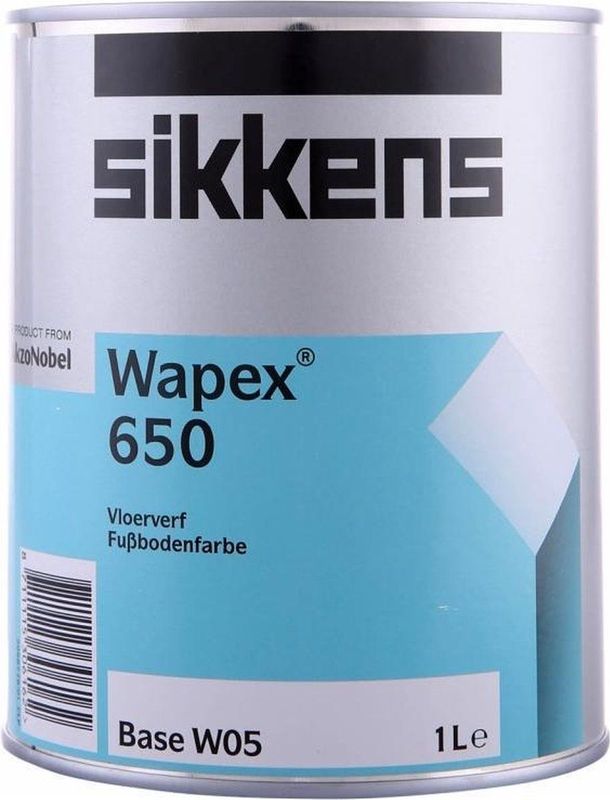Sikkens - Wapex 650 - Vloercoating - Wit - Watergedragen