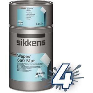 Sikkens Wapex 660 Mat 1 liter Mengkleur