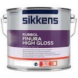 Sikkens Rubbol Finura High gloss - 1 Liter - Wit / Kleur | 8711115317267 | Verf | Lakverf Binnen